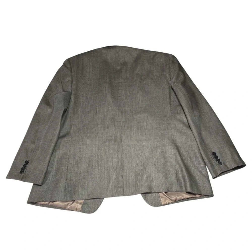 Lauren Ralph Lauren Men's LRL Silk Wool 2‎ Button Blazer Sport Coat Brown 46 R